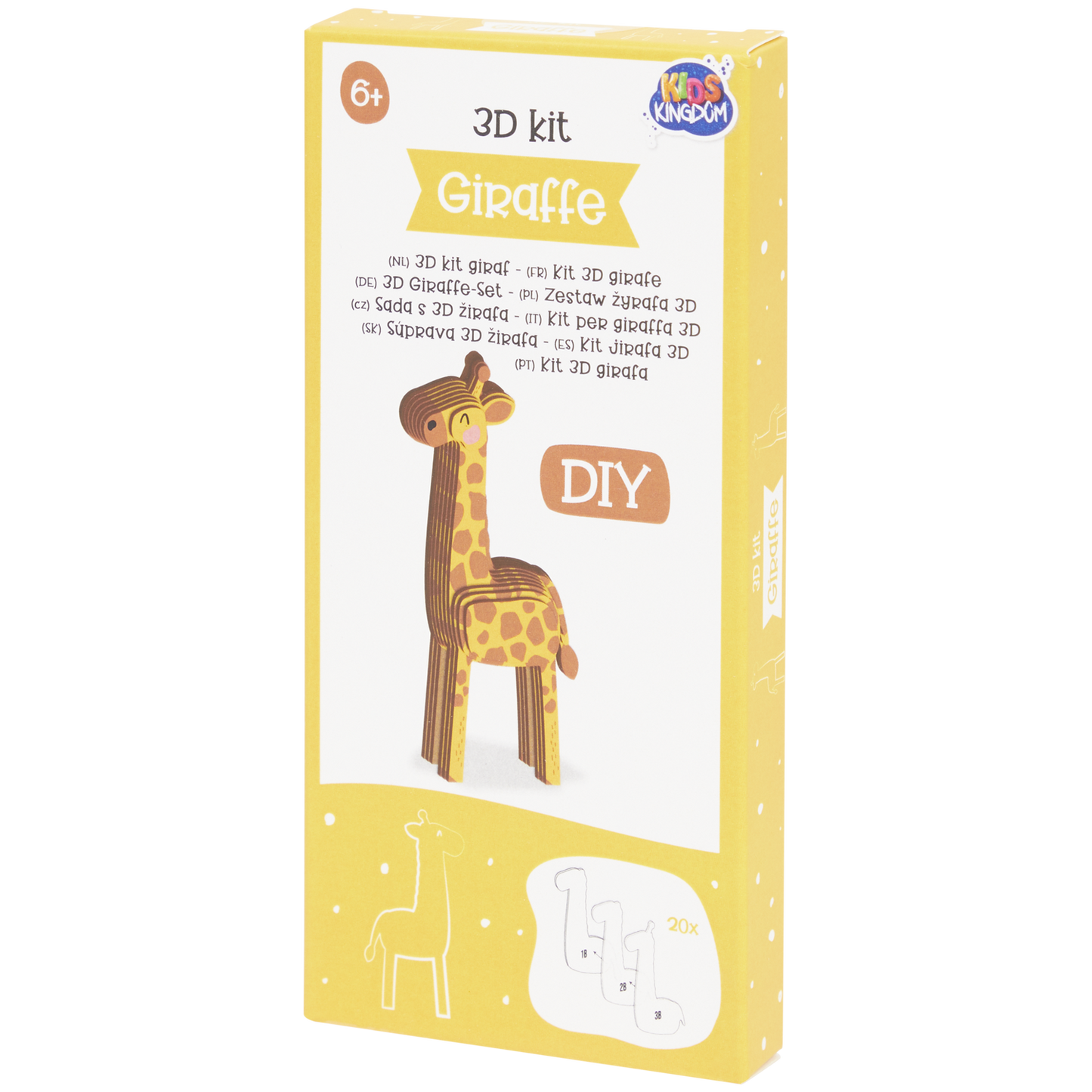 3D DIY-dierenmodellen