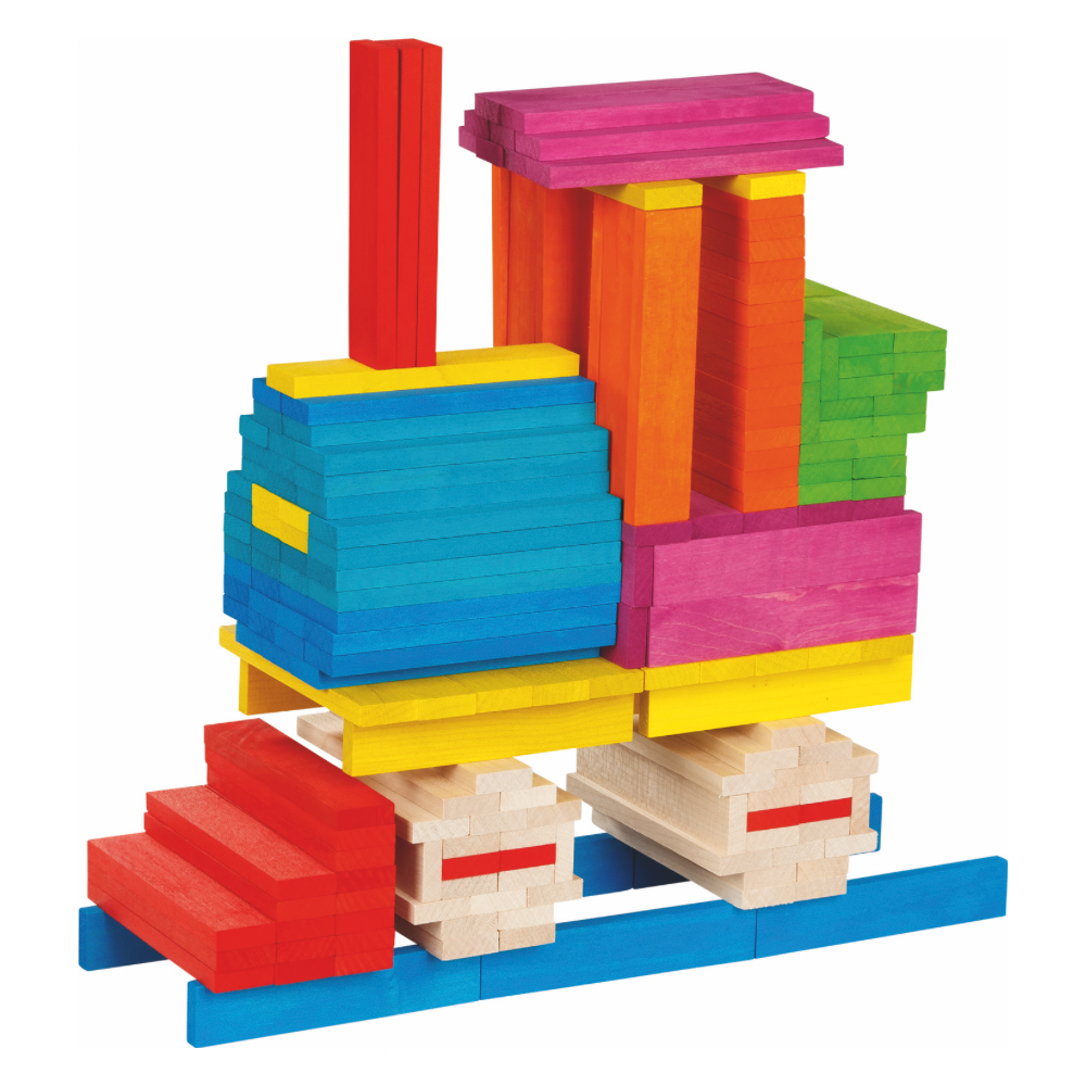 Bouwstenen Regenboog Latjes