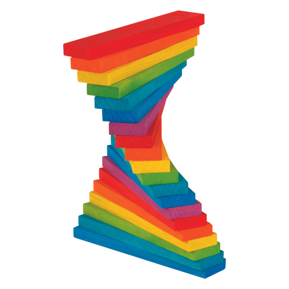Bouwstenen Regenboog Latjes