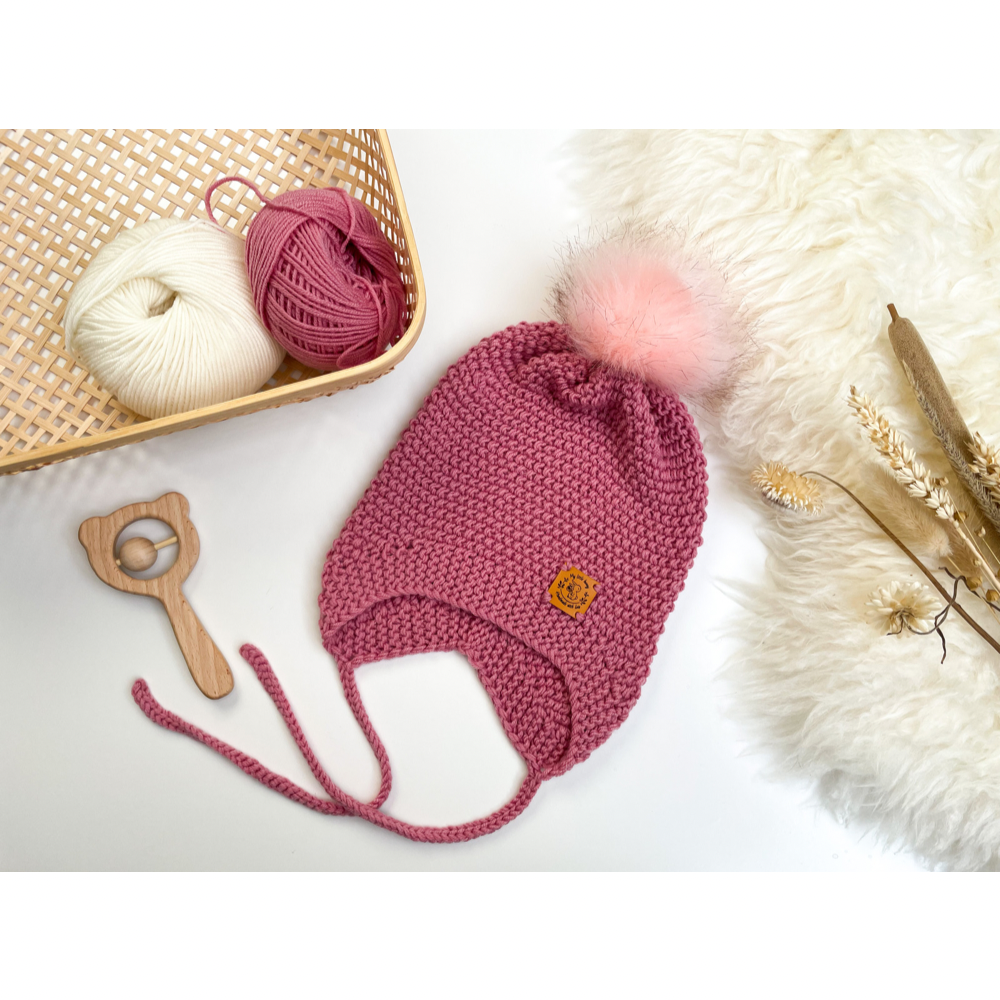 Muts met pompom