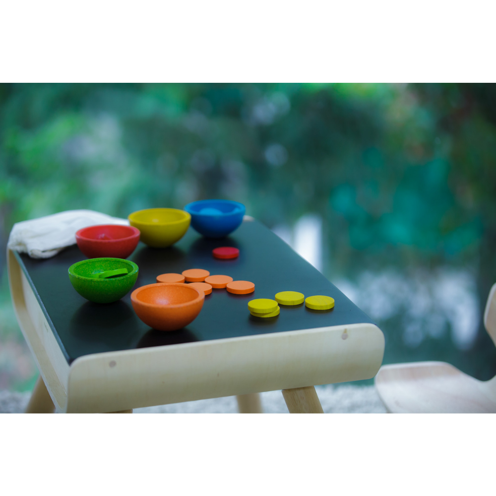 Plan Toys sorteer en tel cups