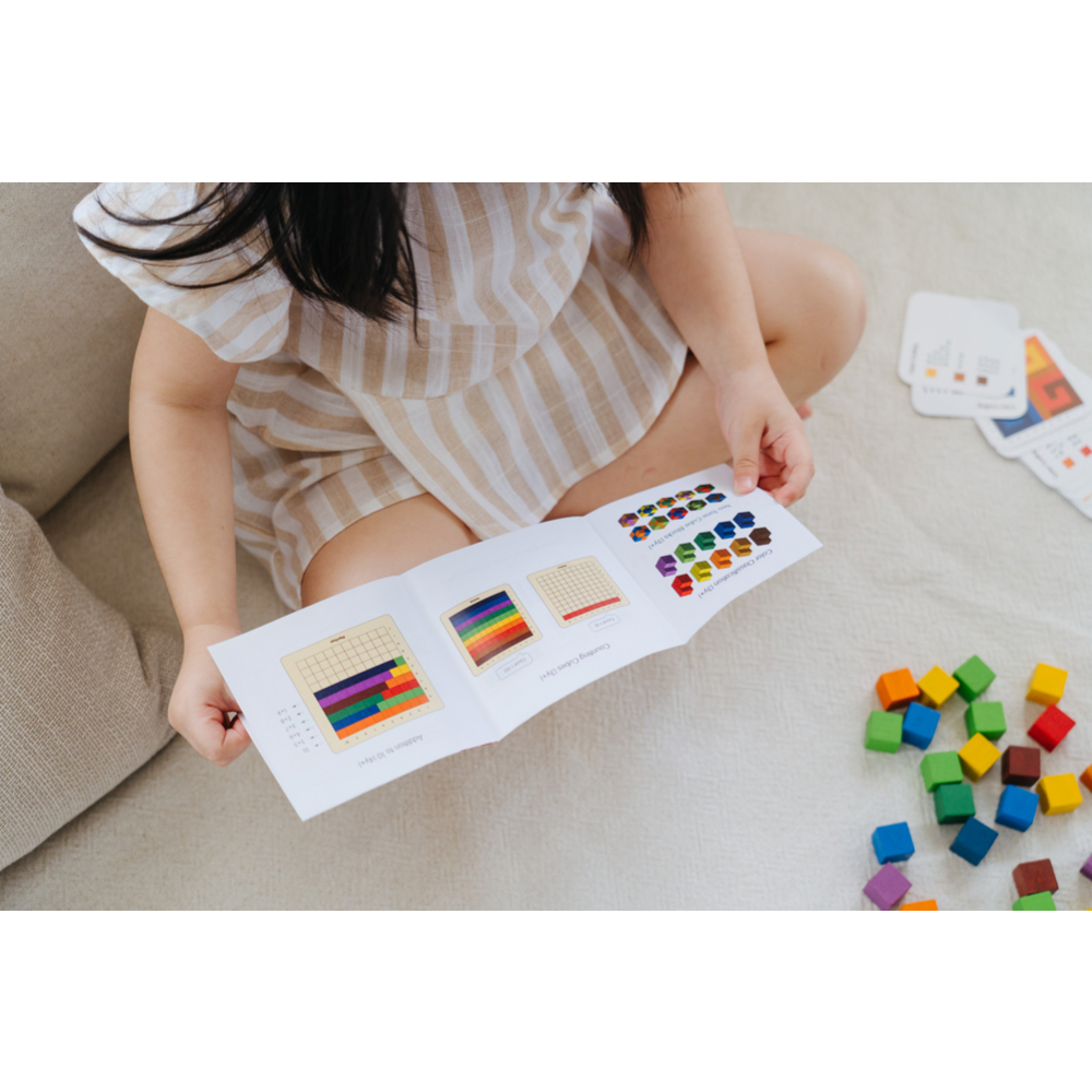Blokkenpuzzel tellen en sorteren - 100st