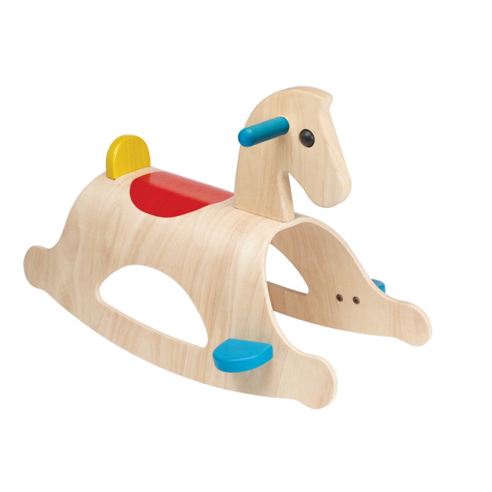 Plan Toys palomino hobbelpaard