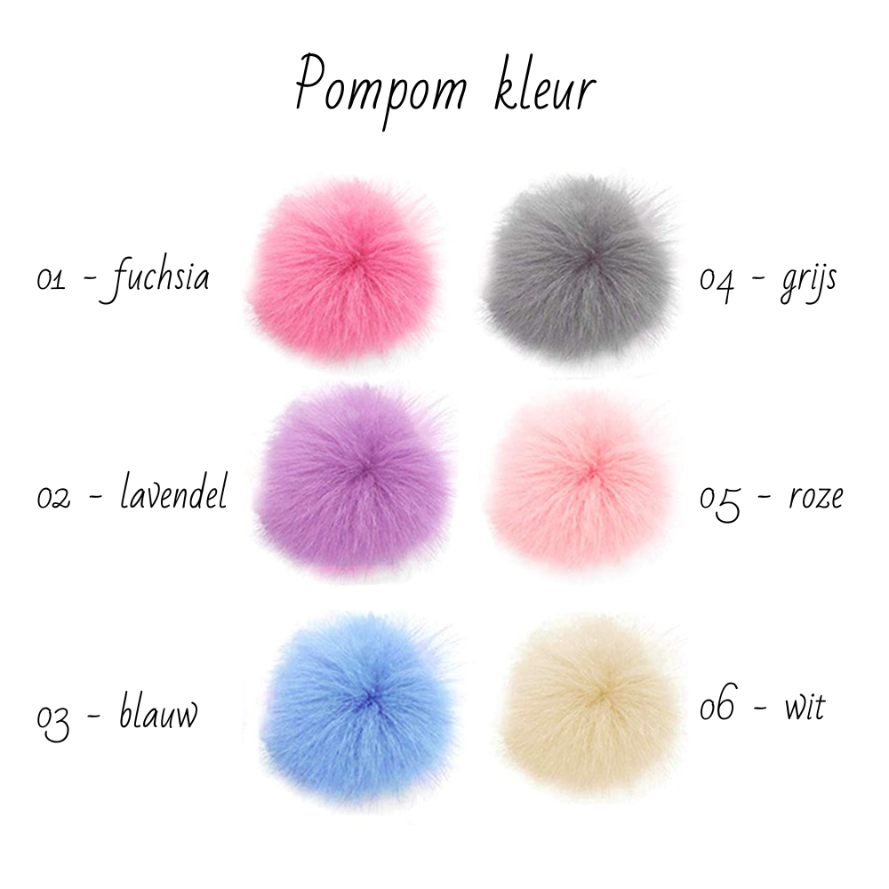 Muts met pompom